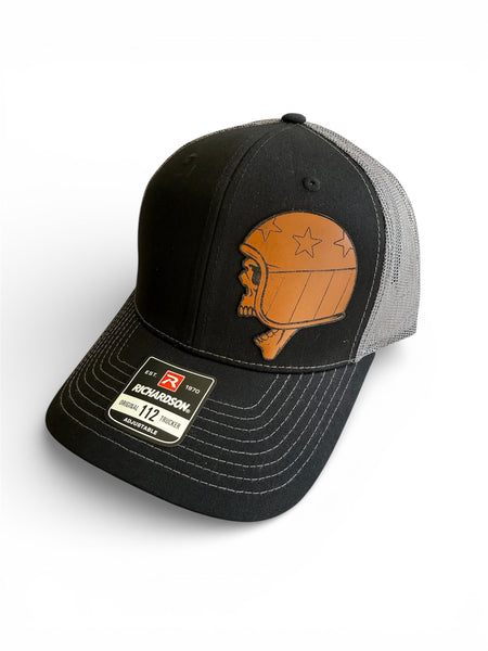 Die Trying Leather Patch Hats