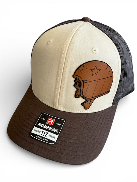 Die Trying Leather Patch Hats