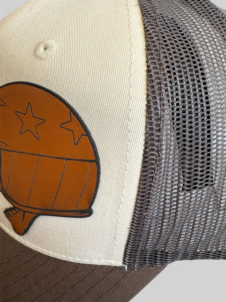 Die Trying Leather Patch Hats