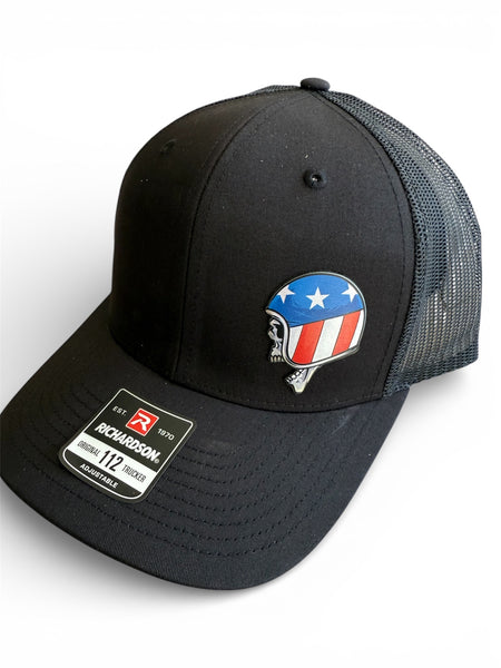 Die Trying Leather Patch Hats