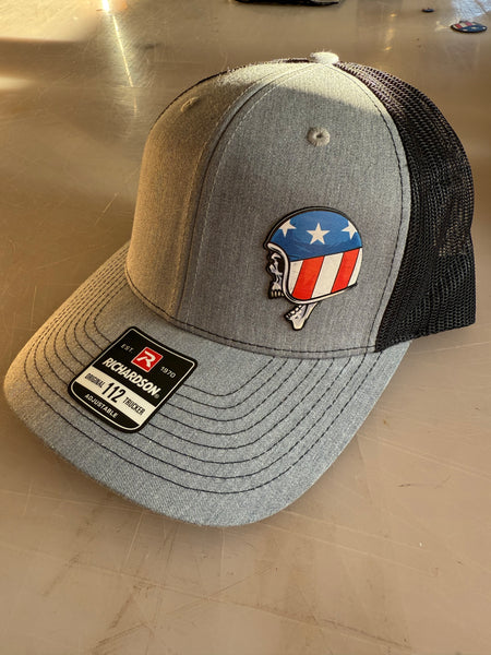 Die Trying Leather Patch Hats