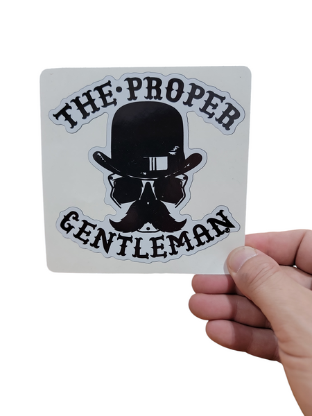 Proper Gentleman Seal Sticker