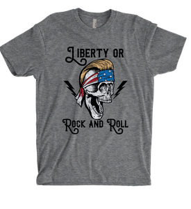 Tee - Liberty or Rock and Roll