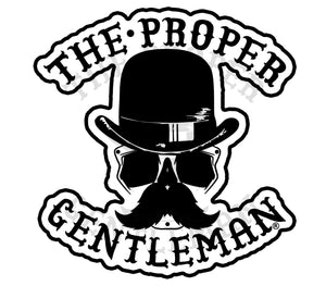 Proper Gentleman Seal Sticker